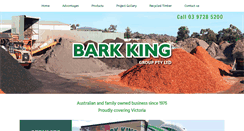 Desktop Screenshot of barkking.com.au